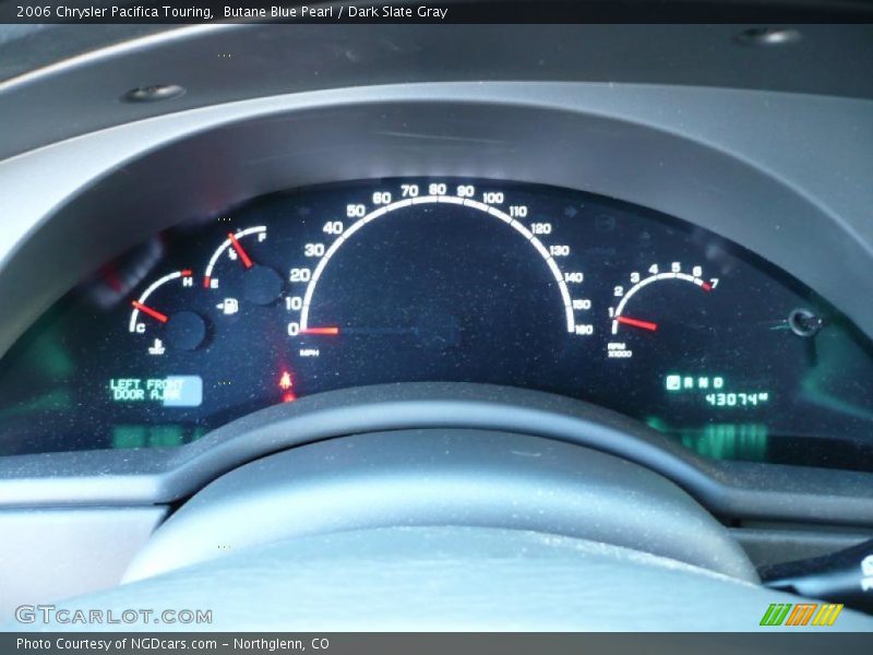 Butane Blue Pearl / Dark Slate Gray 2006 Chrysler Pacifica Touring