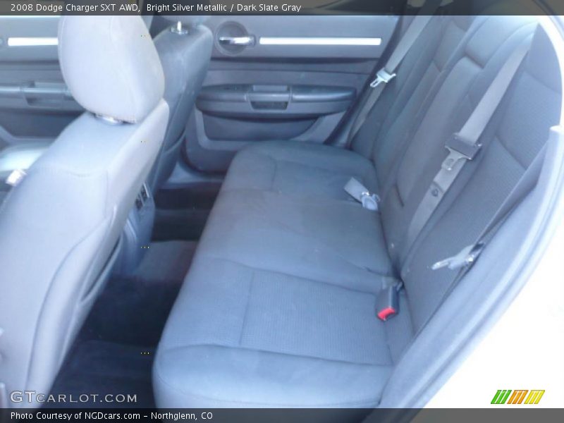 Bright Silver Metallic / Dark Slate Gray 2008 Dodge Charger SXT AWD