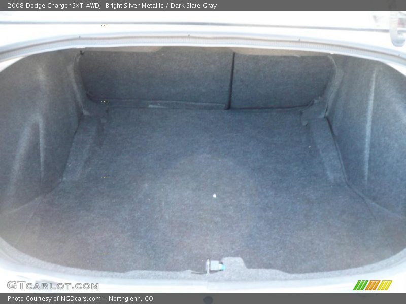 Bright Silver Metallic / Dark Slate Gray 2008 Dodge Charger SXT AWD
