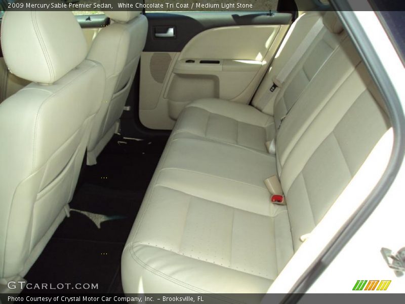 White Chocolate Tri Coat / Medium Light Stone 2009 Mercury Sable Premier Sedan