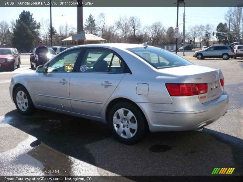 Bright Silver / Gray 2009 Hyundai Sonata GLS V6