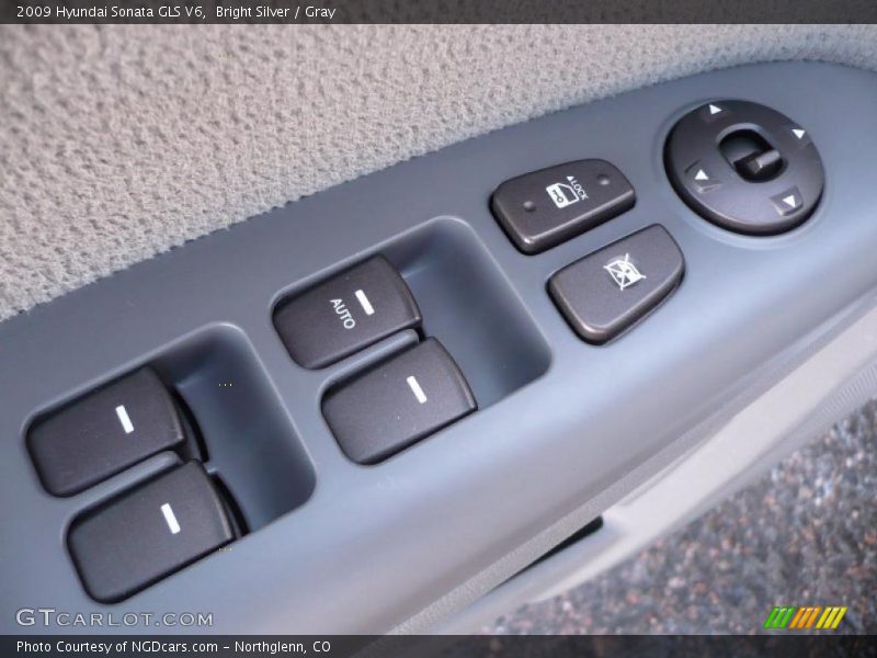 Bright Silver / Gray 2009 Hyundai Sonata GLS V6