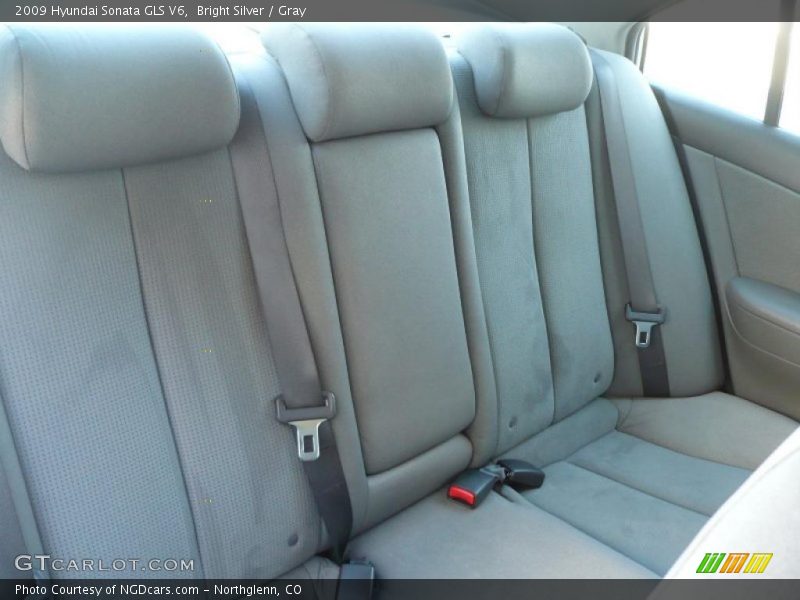 Bright Silver / Gray 2009 Hyundai Sonata GLS V6