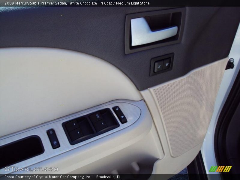 White Chocolate Tri Coat / Medium Light Stone 2009 Mercury Sable Premier Sedan