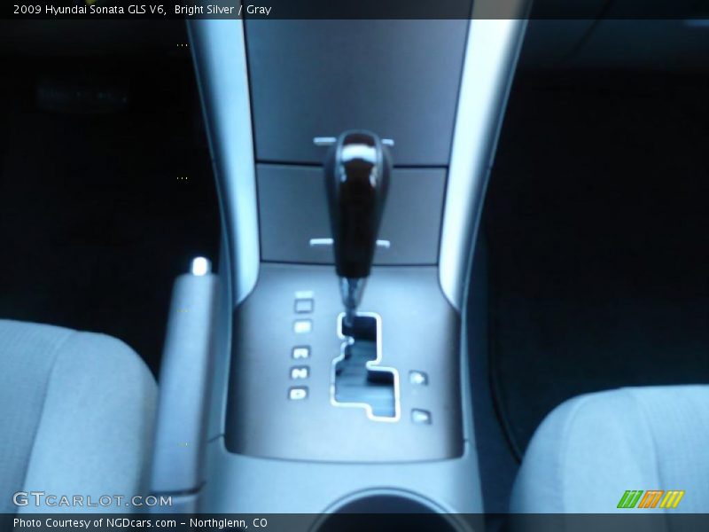 Bright Silver / Gray 2009 Hyundai Sonata GLS V6