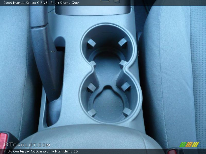 Bright Silver / Gray 2009 Hyundai Sonata GLS V6