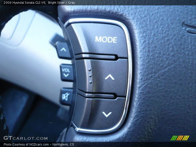 Bright Silver / Gray 2009 Hyundai Sonata GLS V6