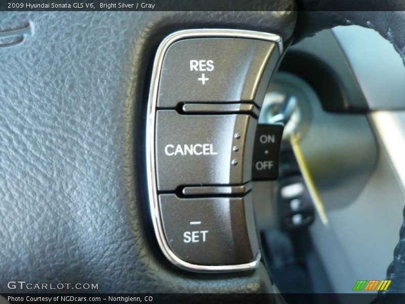 Bright Silver / Gray 2009 Hyundai Sonata GLS V6