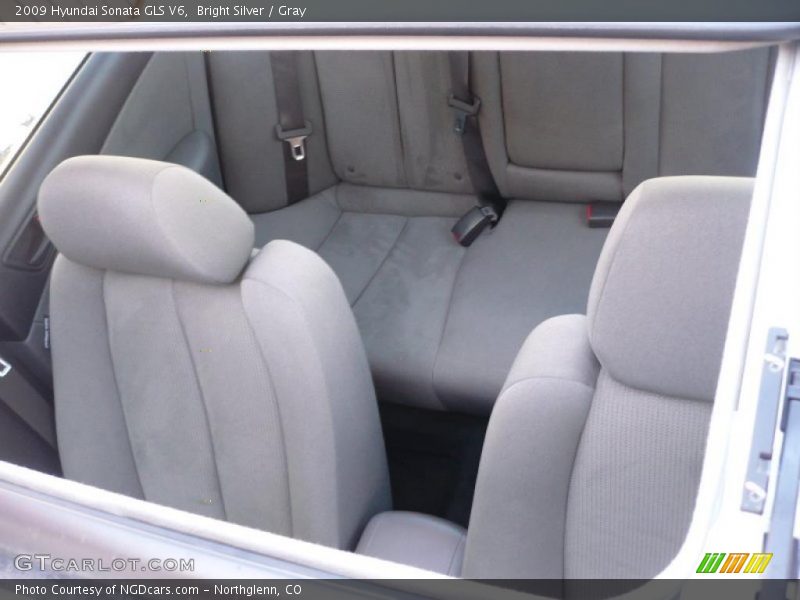 Bright Silver / Gray 2009 Hyundai Sonata GLS V6