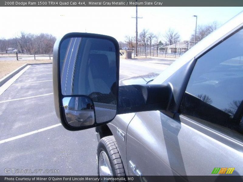 Mineral Gray Metallic / Medium Slate Gray 2008 Dodge Ram 1500 TRX4 Quad Cab 4x4