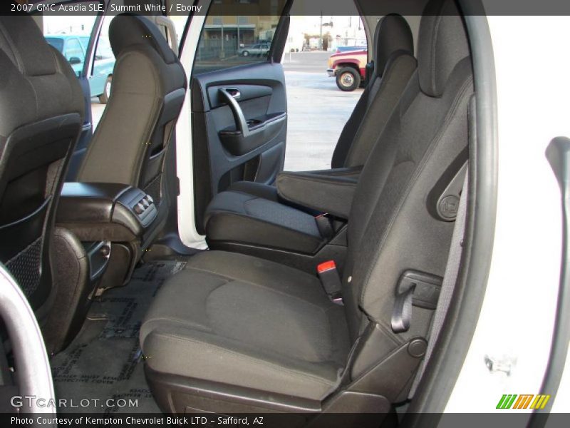 Summit White / Ebony 2007 GMC Acadia SLE