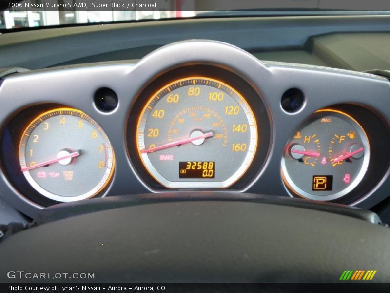 Super Black / Charcoal 2006 Nissan Murano S AWD