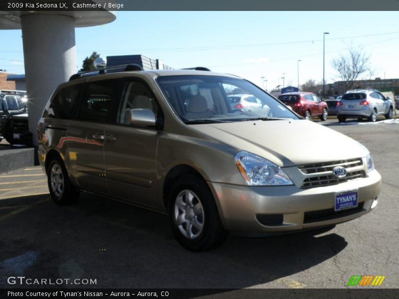 Cashmere / Beige 2009 Kia Sedona LX