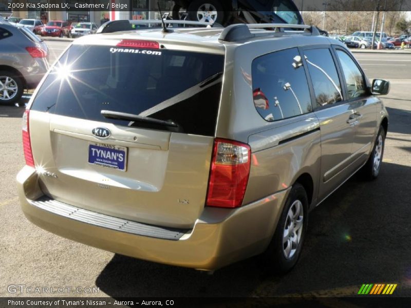 Cashmere / Beige 2009 Kia Sedona LX