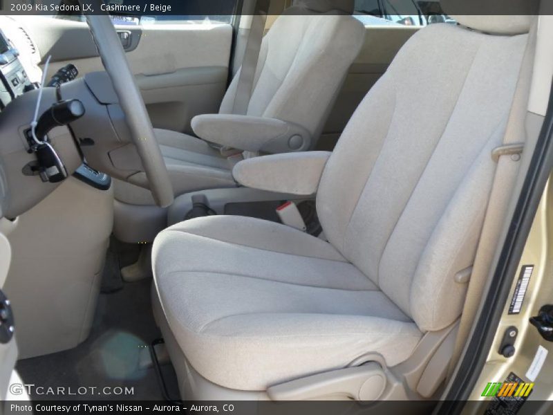 Cashmere / Beige 2009 Kia Sedona LX