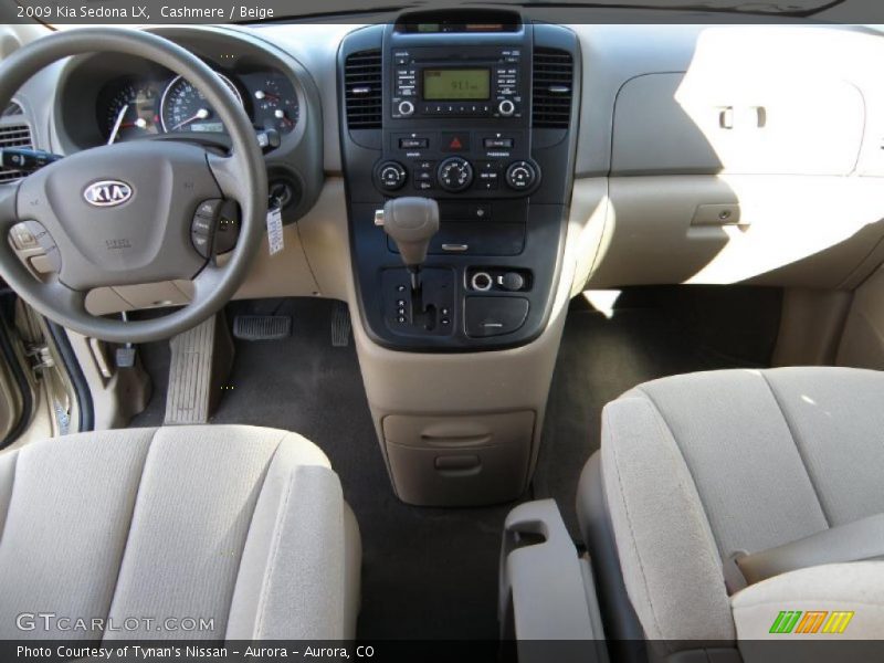 Cashmere / Beige 2009 Kia Sedona LX