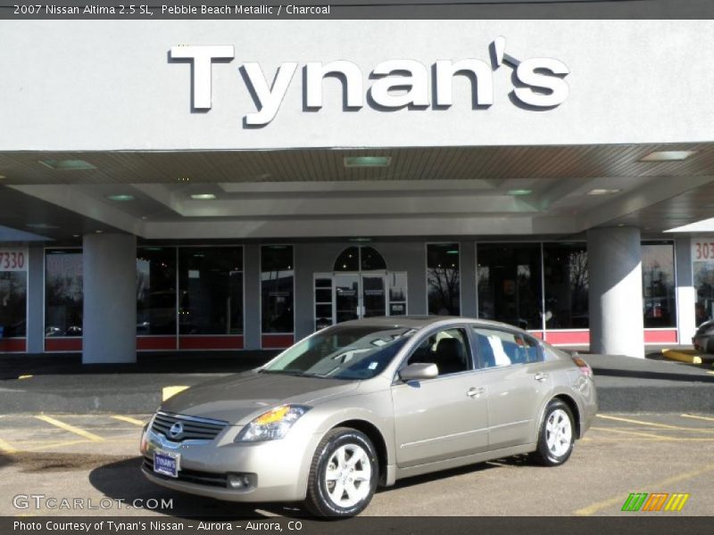 Pebble Beach Metallic / Charcoal 2007 Nissan Altima 2.5 SL