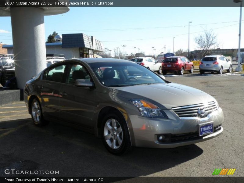 Pebble Beach Metallic / Charcoal 2007 Nissan Altima 2.5 SL