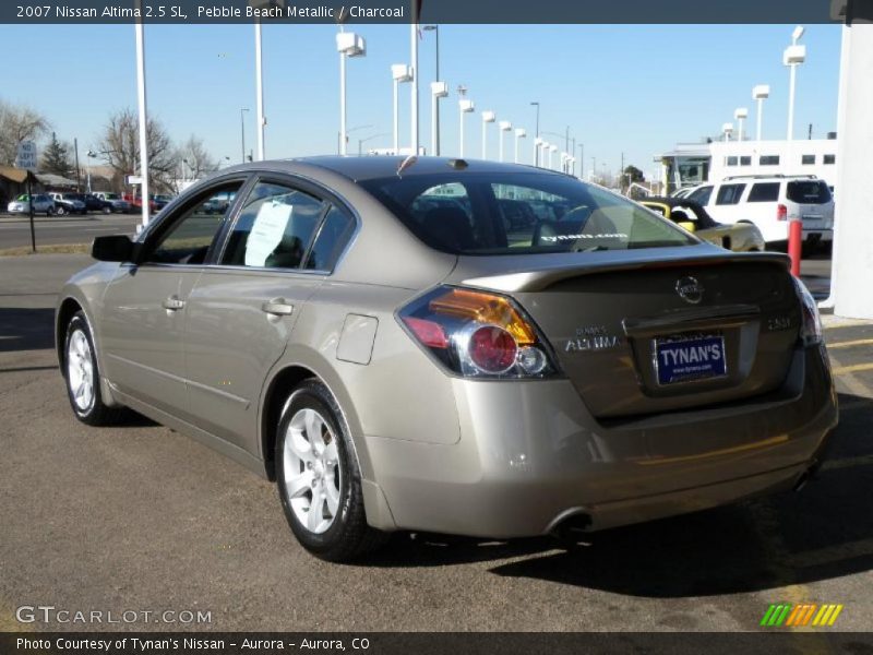 Pebble Beach Metallic / Charcoal 2007 Nissan Altima 2.5 SL