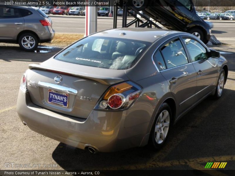 Pebble Beach Metallic / Charcoal 2007 Nissan Altima 2.5 SL