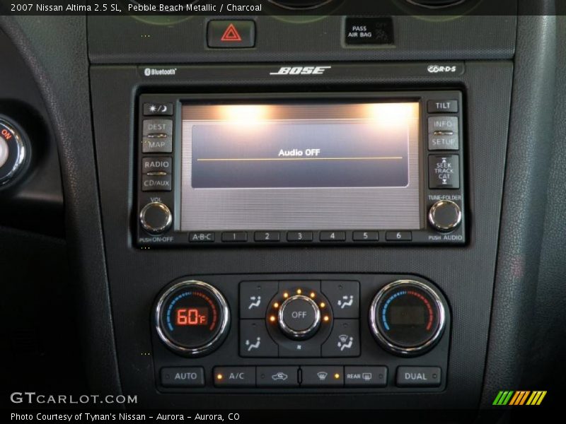 Pebble Beach Metallic / Charcoal 2007 Nissan Altima 2.5 SL