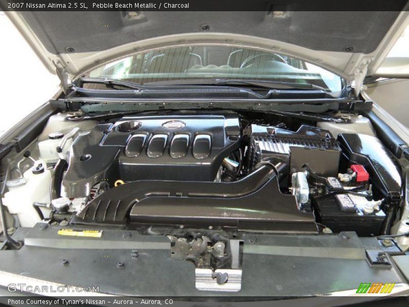 Pebble Beach Metallic / Charcoal 2007 Nissan Altima 2.5 SL