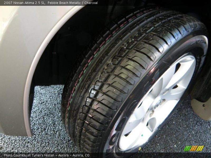 Pebble Beach Metallic / Charcoal 2007 Nissan Altima 2.5 SL