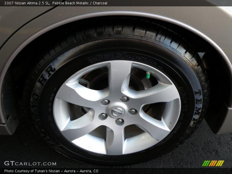 Pebble Beach Metallic / Charcoal 2007 Nissan Altima 2.5 SL