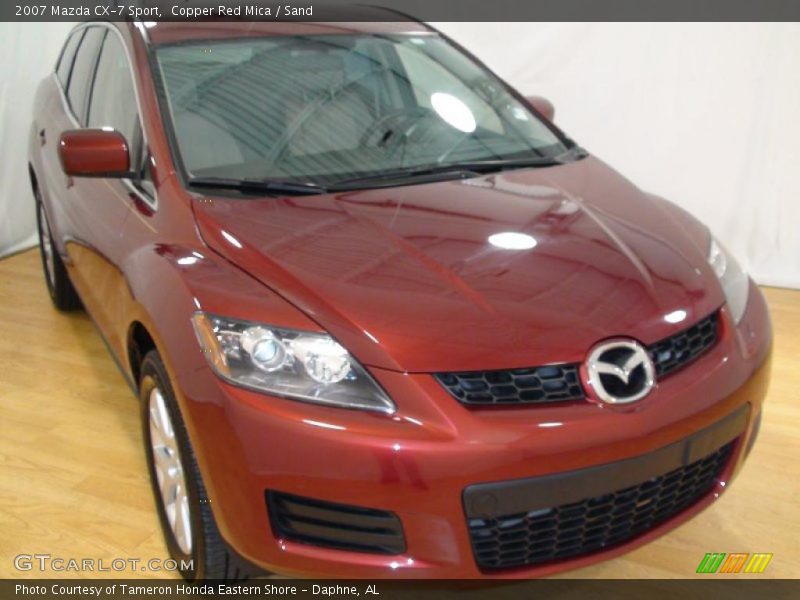 Copper Red Mica / Sand 2007 Mazda CX-7 Sport