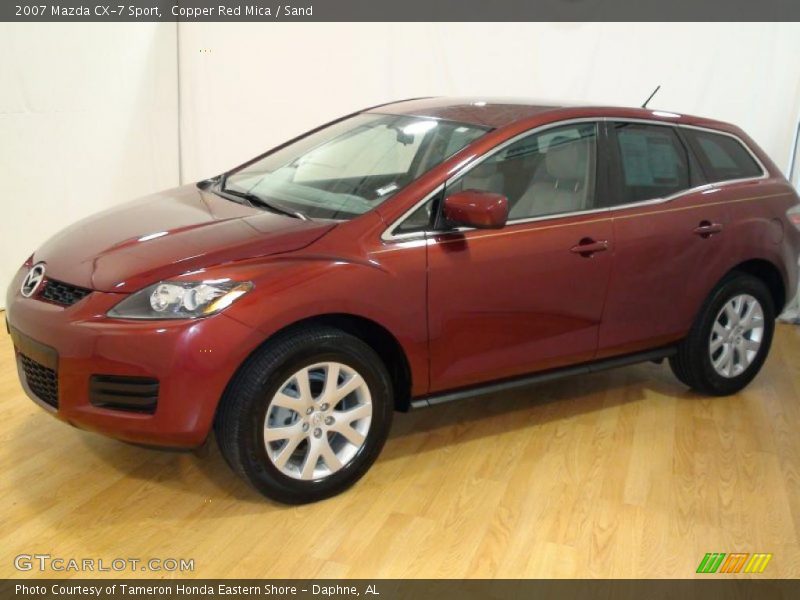 Copper Red Mica / Sand 2007 Mazda CX-7 Sport