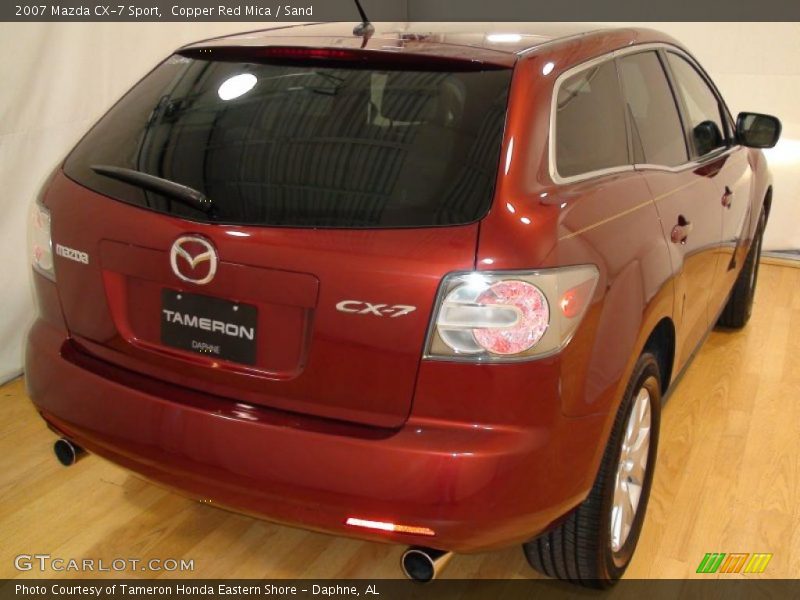 Copper Red Mica / Sand 2007 Mazda CX-7 Sport