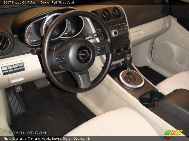 Copper Red Mica / Sand 2007 Mazda CX-7 Sport