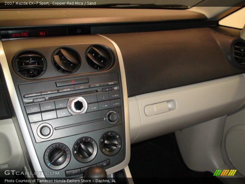 Copper Red Mica / Sand 2007 Mazda CX-7 Sport