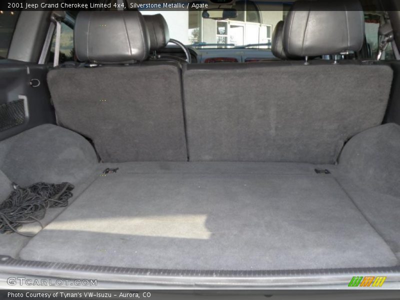 Silverstone Metallic / Agate 2001 Jeep Grand Cherokee Limited 4x4