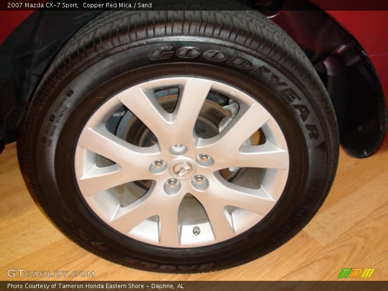 Copper Red Mica / Sand 2007 Mazda CX-7 Sport
