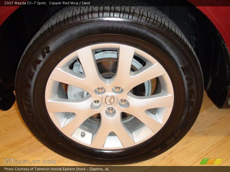 Copper Red Mica / Sand 2007 Mazda CX-7 Sport