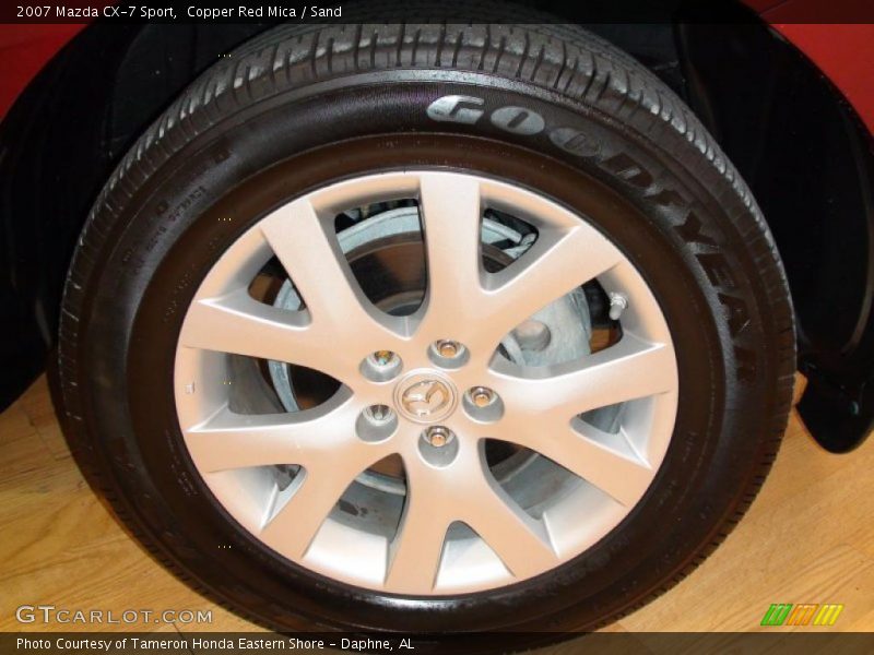 Copper Red Mica / Sand 2007 Mazda CX-7 Sport