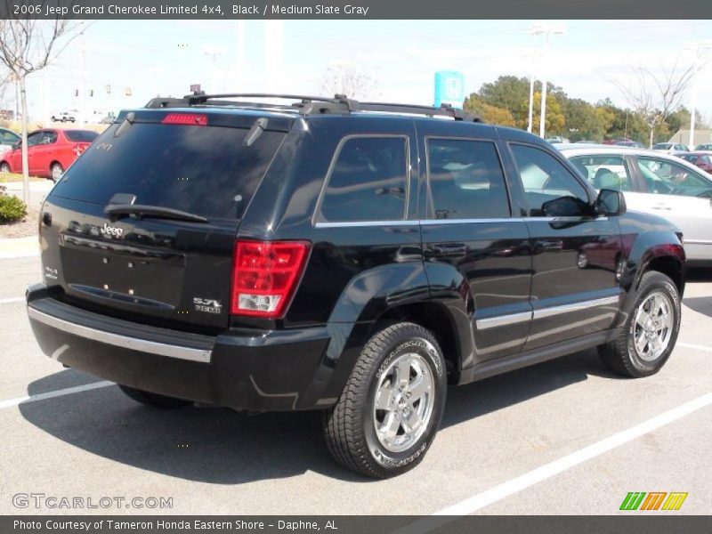 Black / Medium Slate Gray 2006 Jeep Grand Cherokee Limited 4x4