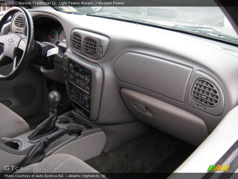 Light Pewter Metallic / Medium Pewter 2003 Chevrolet TrailBlazer LS
