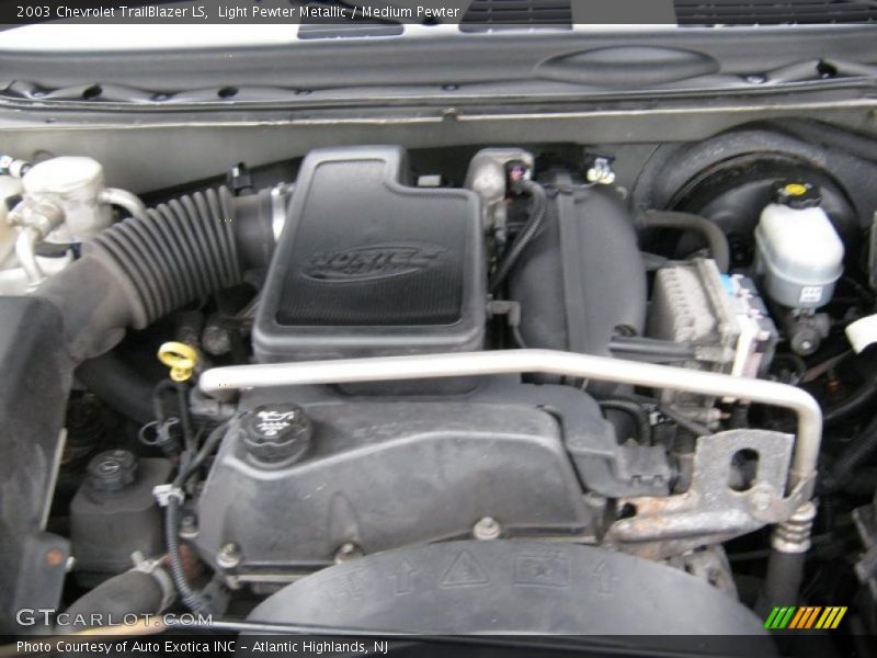 Light Pewter Metallic / Medium Pewter 2003 Chevrolet TrailBlazer LS