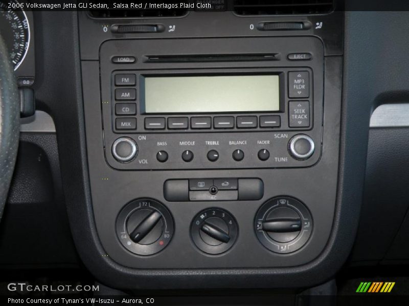 Salsa Red / Interlagos Plaid Cloth 2006 Volkswagen Jetta GLI Sedan