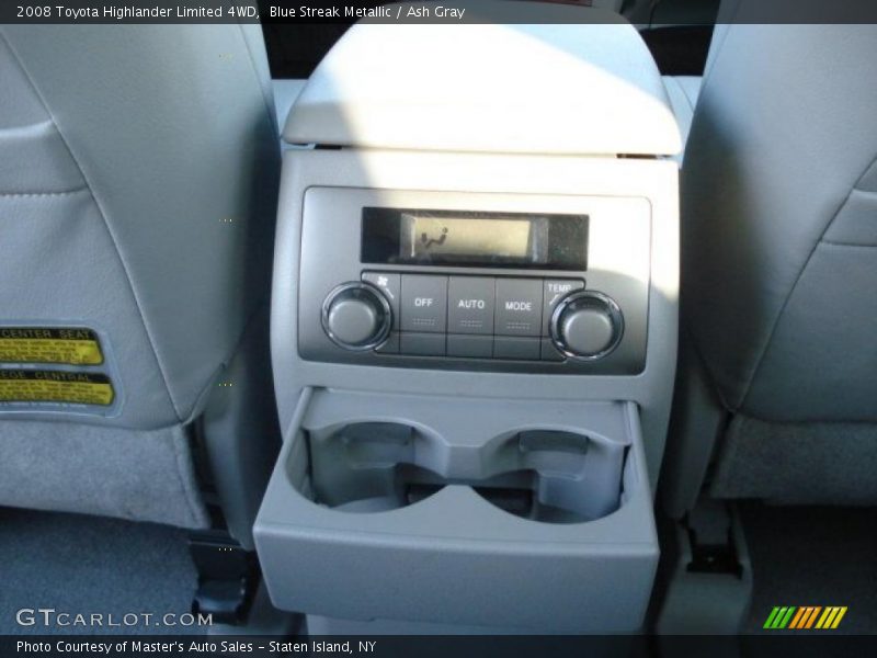 Blue Streak Metallic / Ash Gray 2008 Toyota Highlander Limited 4WD
