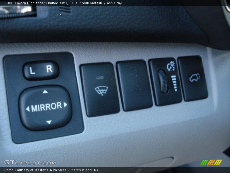 Blue Streak Metallic / Ash Gray 2008 Toyota Highlander Limited 4WD