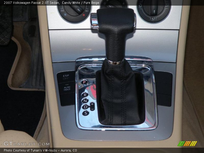 Candy White / Pure Beige 2007 Volkswagen Passat 2.0T Sedan