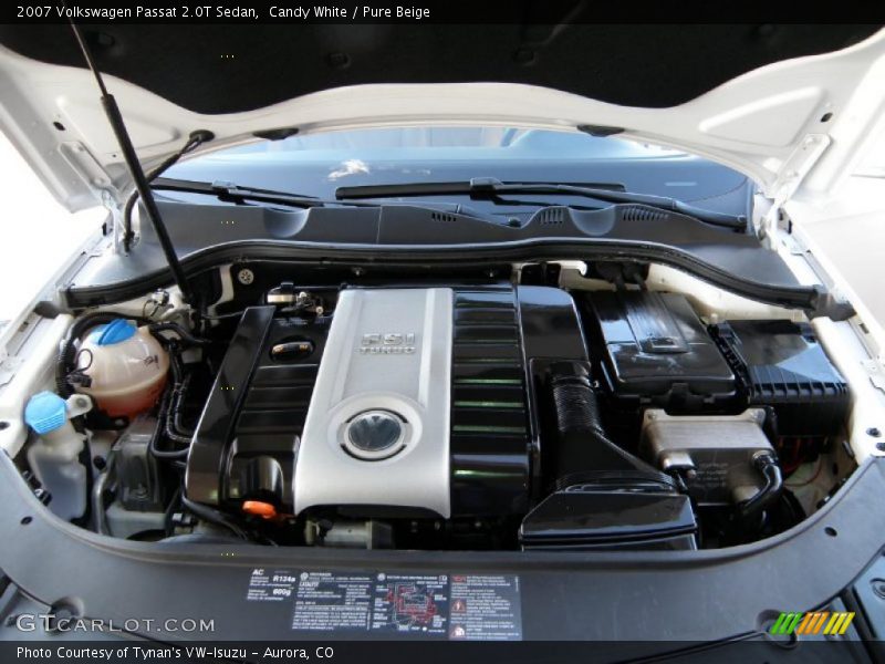 Candy White / Pure Beige 2007 Volkswagen Passat 2.0T Sedan
