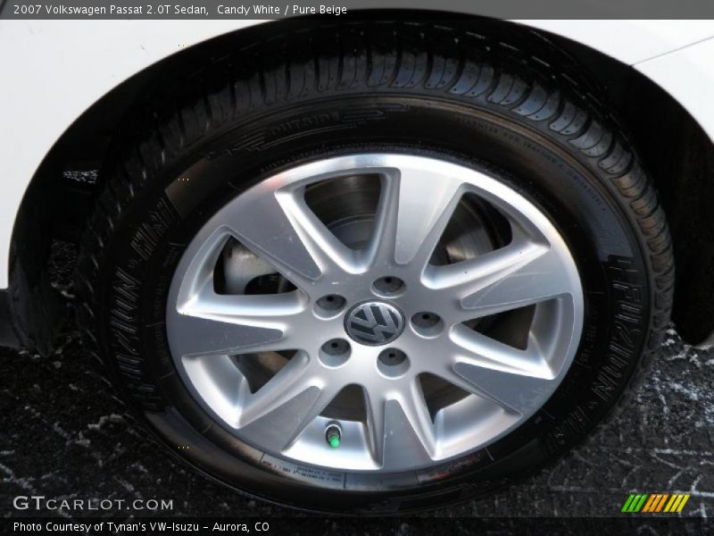 Candy White / Pure Beige 2007 Volkswagen Passat 2.0T Sedan