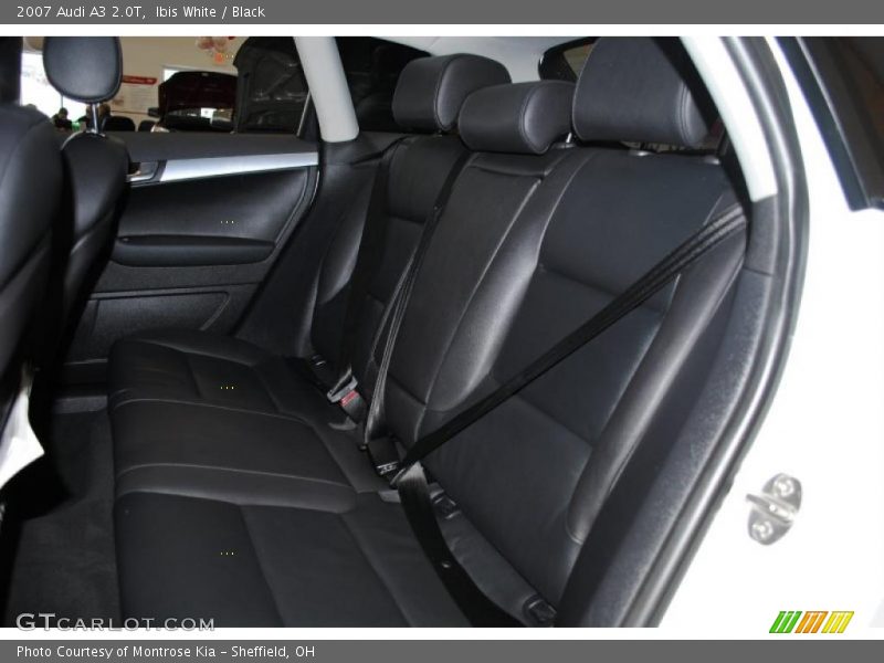 Ibis White / Black 2007 Audi A3 2.0T
