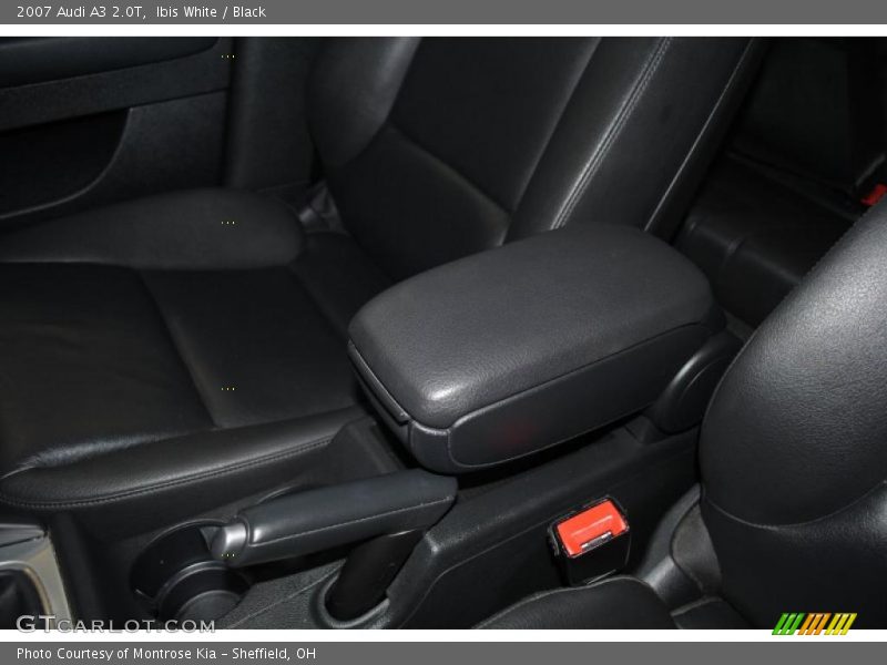Ibis White / Black 2007 Audi A3 2.0T