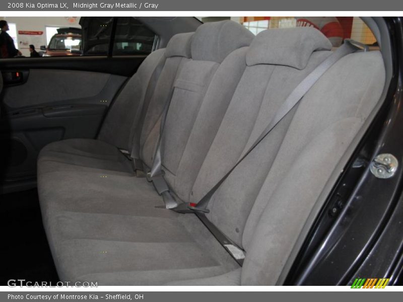 Midnight Gray Metallic / Gray 2008 Kia Optima LX