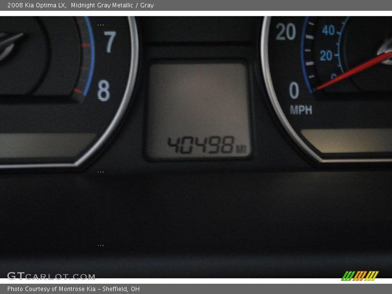 Midnight Gray Metallic / Gray 2008 Kia Optima LX